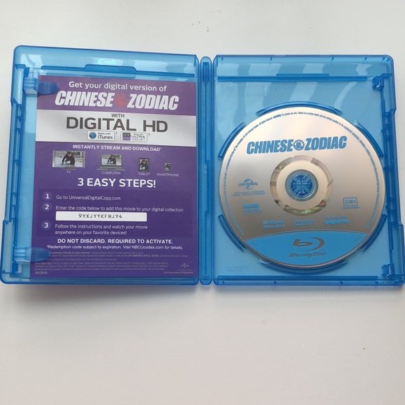 4/$20 Chinese Zodiac Jacky Chan DVD - Picture 3 of 3